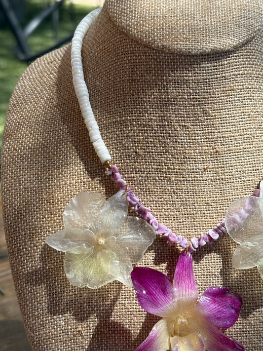 Island Orchid Necklace