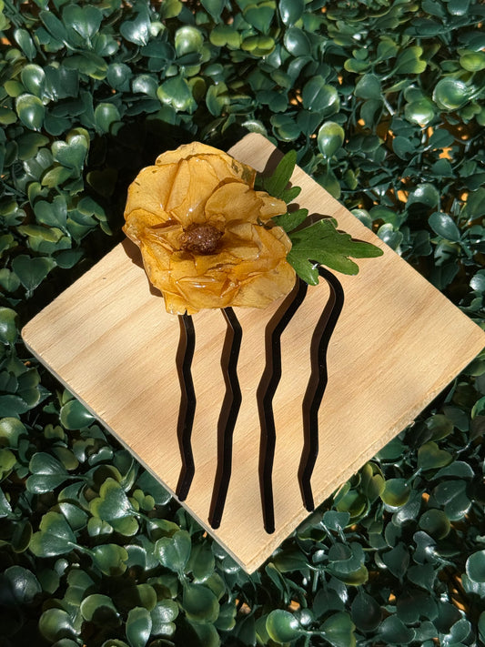 Golden Rose Hair Fork / Hairpin