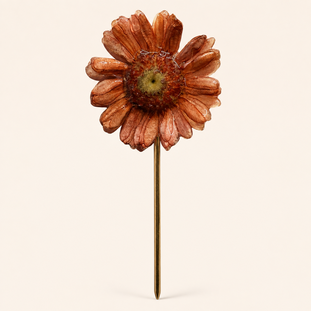 Gerbera Daisy Hairstick