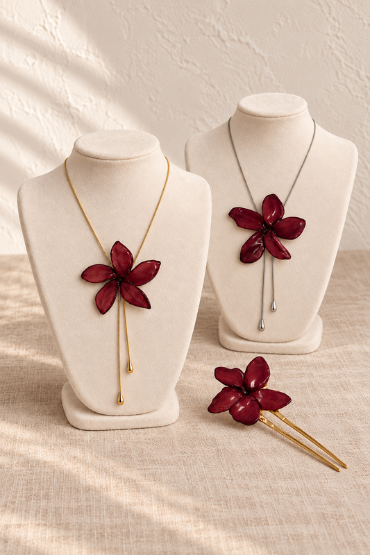 Pop Plumeria Accessories