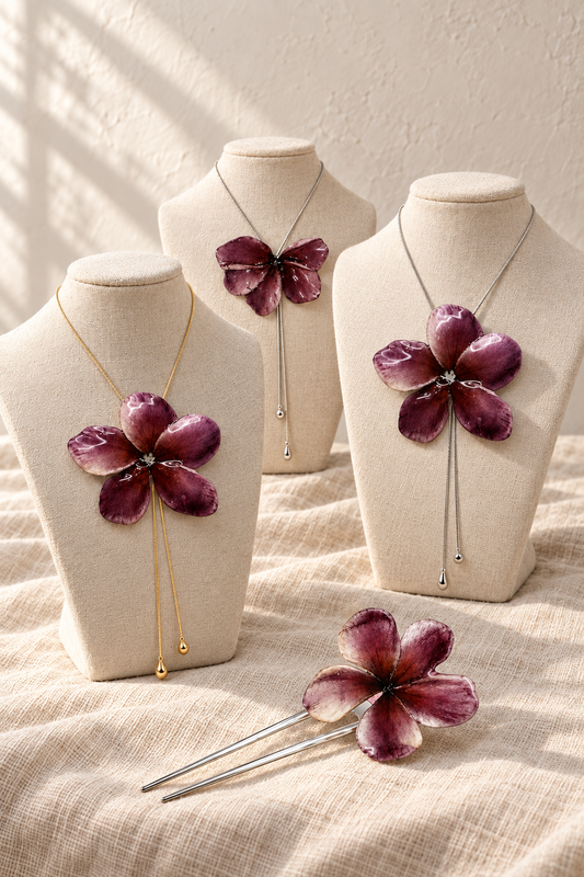 Gina Plumeria Accessories