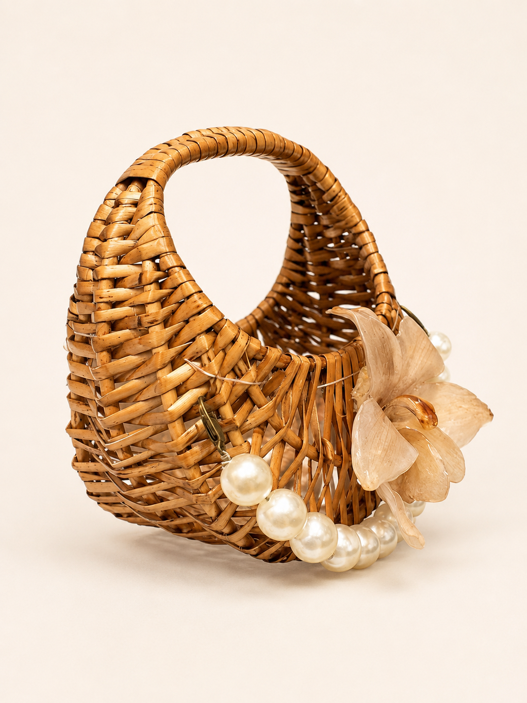 Pearl Orchid Bag – Champagne Cymbidium