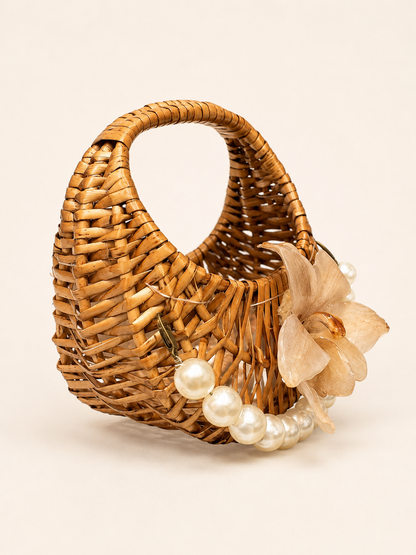 Pearl Orchid Bag – Champagne Cymbidium