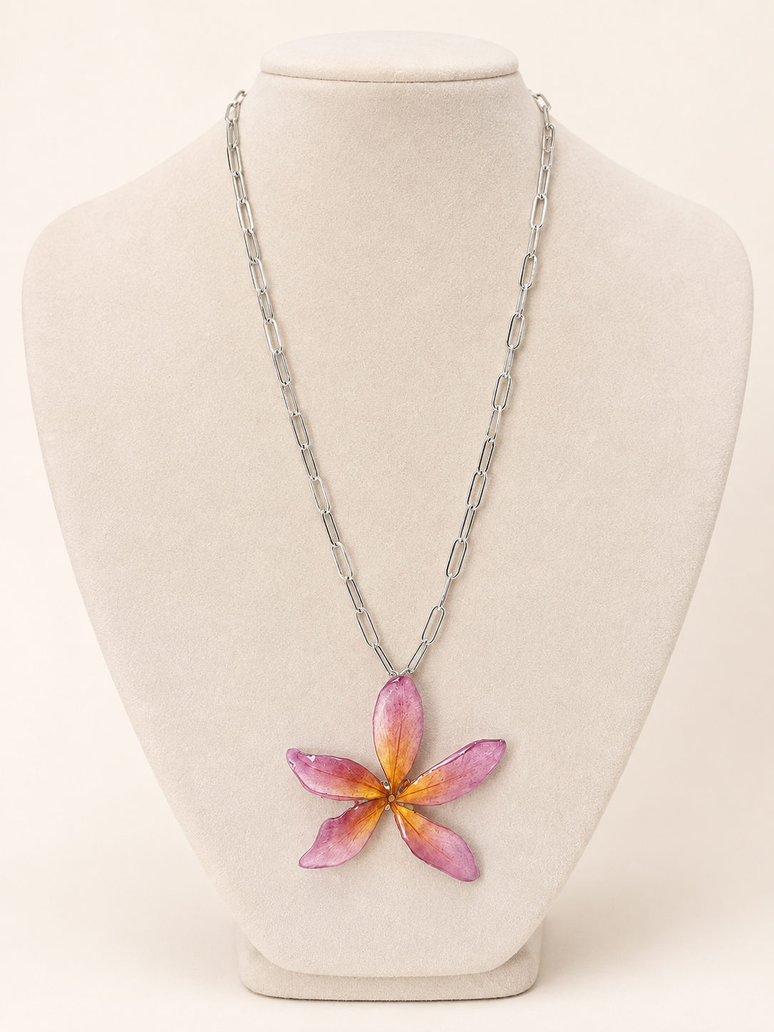 Kauka Plumeria Necklace