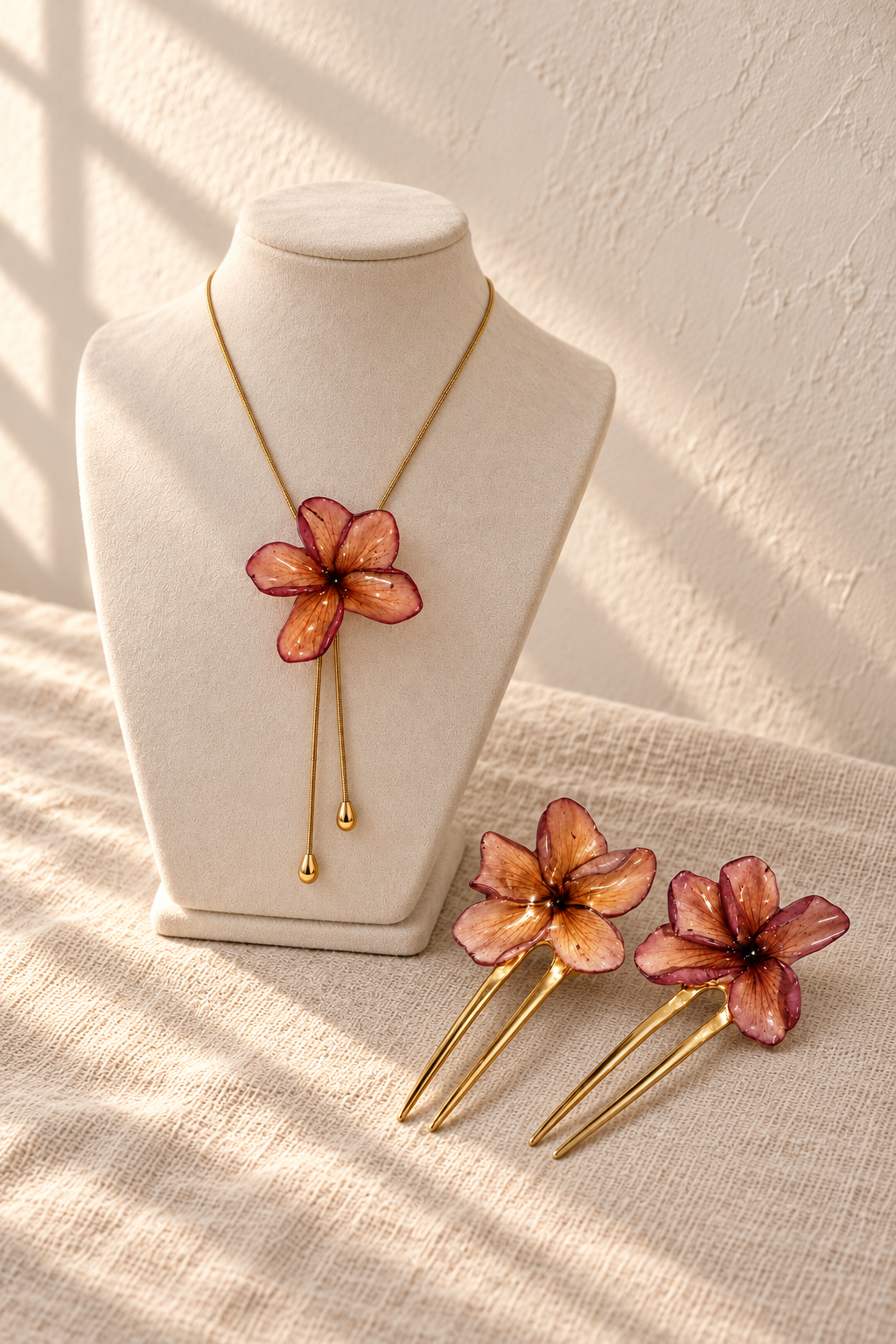 Karma Plumeria Accessories