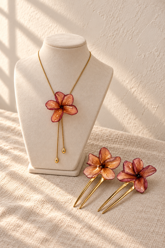 Karma Plumeria Accessories