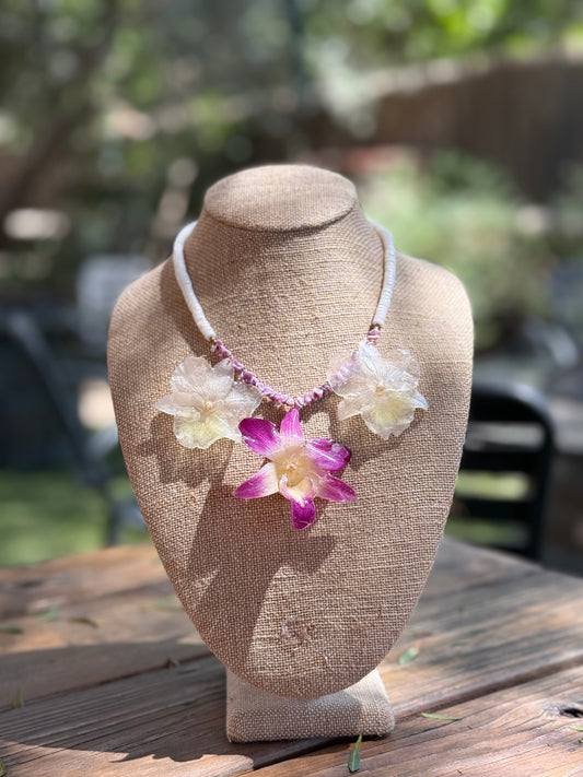 Island Orchid Necklace
