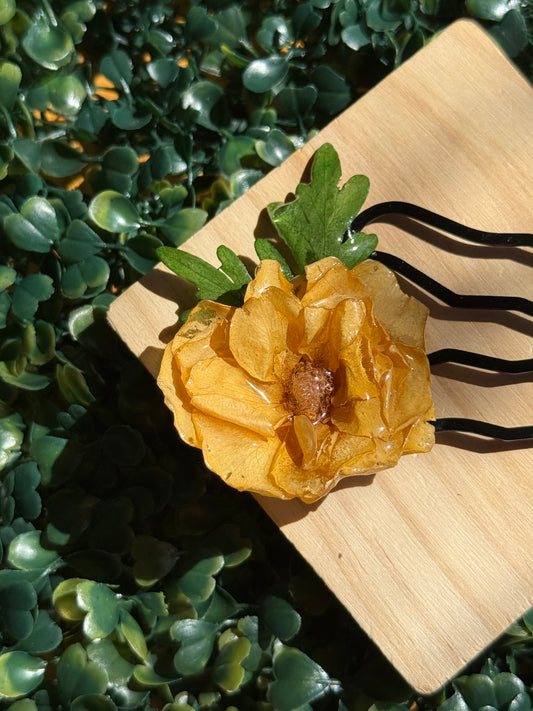 Golden Rose Hair Fork / Hairpin