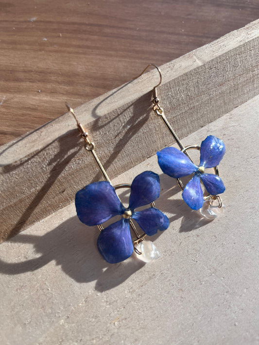 Celestial Hydrangea Earrings