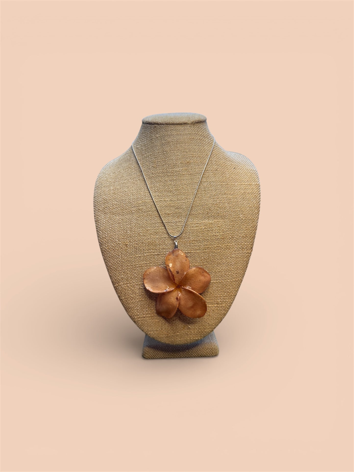 Sun-Kissed Plumeria Necklace